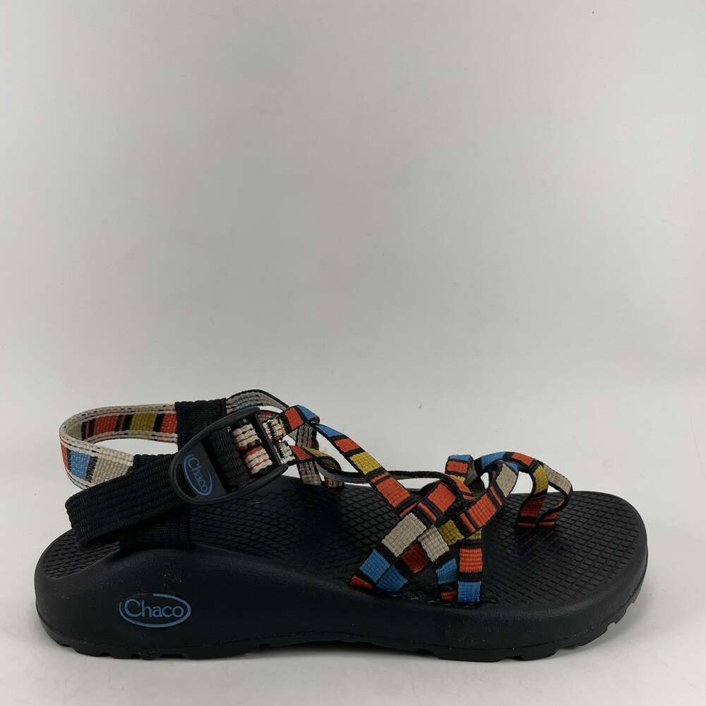 Chaco ZX2 Classic Shoes Womens Size 7 Lineup Cerulean Strappy Toe Loop Sandal